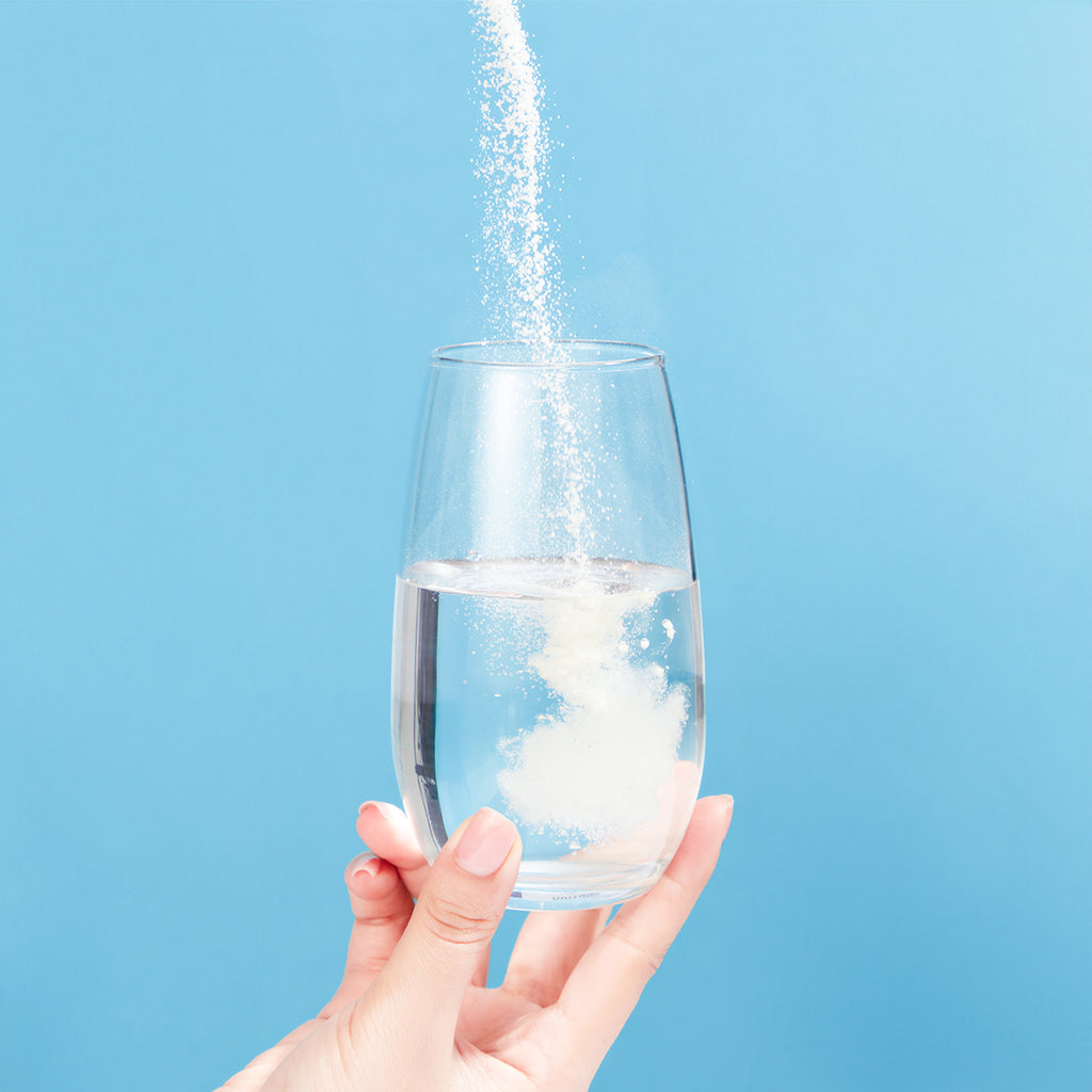 When do you take electrolyte drink mix?