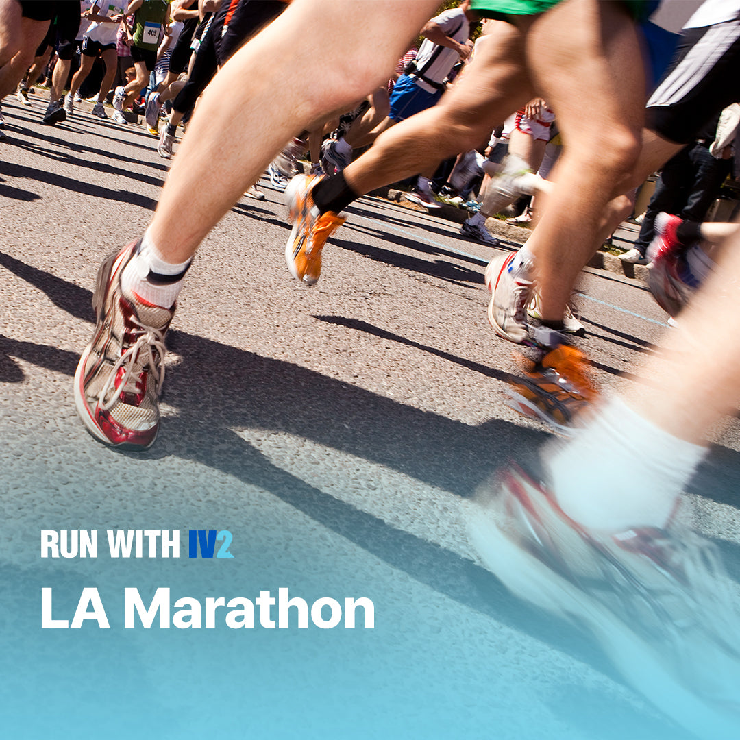 IV2 at the 2023 Los Angeles Marathon EXPO